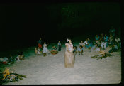 Saipan 1956 Collection, No. 63 Woman Dancer Performing At The Beach